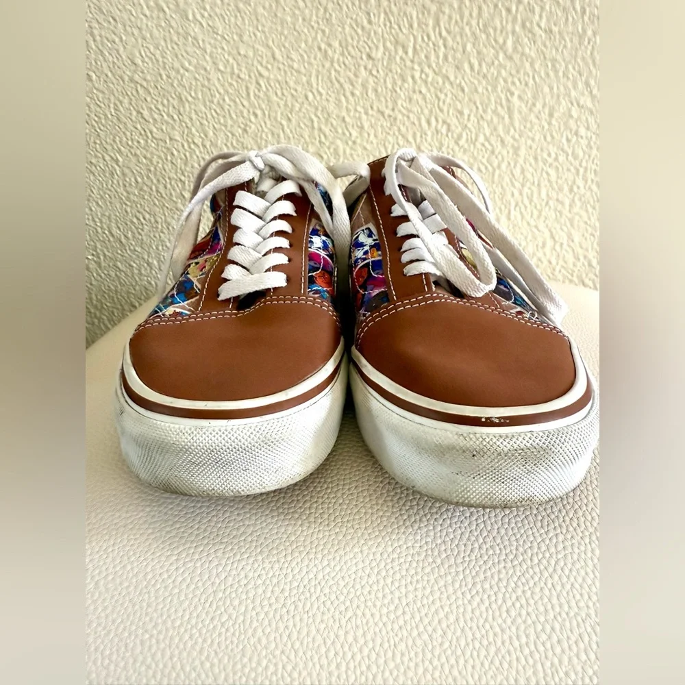 Vans X Disney 100th Anniversary Old Skool Scrapbook Mens 5.5 Youth Brown Low Top